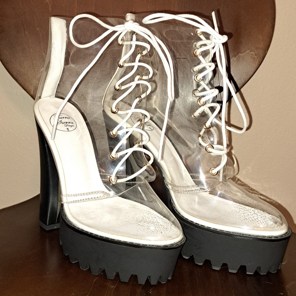 Tarra Sierra Transparent Booties